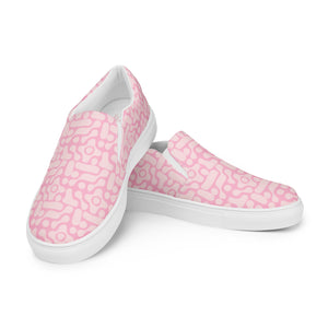 FLOWERS Women’s slip-on canvas shoes