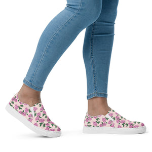 THE GARDEN Women’s slip-on canvas shoes