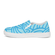 Load image into Gallery viewer, OCEAN BLUE Women’s slip-on canvas shoes
